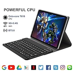 2023 Newest 2 in 1 Tablet, 10 inch Tablet, 128GB