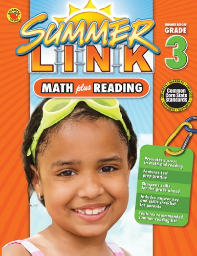 Math Plus Reading Workbook: Summer Before Grade 3 (Summer Link)
