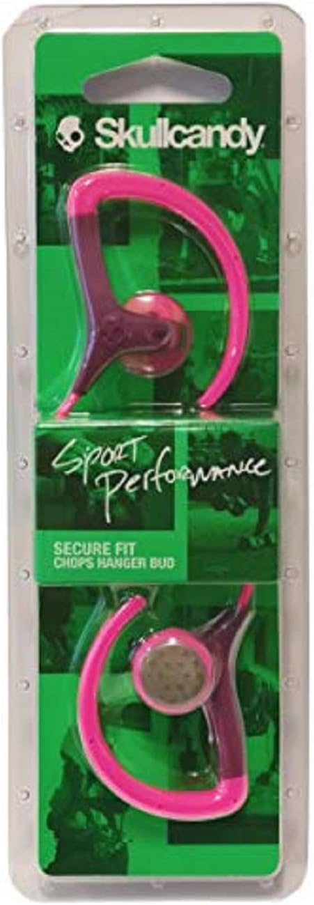 Skullcandy SCS4CHHZ-449 Chops 2015 Bud Hanger In-Ear Sports Headphone - Plum/Pink, taglia unica - Image 4