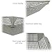 Yukon Glory Stainless Steel Grill Pan & BBQ Glove Set, Perfect for Veggies, Fish or Meat