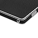 Skinomi Black Carbon Fiber Full Body Skin Compatible with Microsoft Surface Pro 4 2015 / Surface Pro 5 2017 (Full Coverage) TechSkin with Anti-Bubble Clear Film Screen Protector