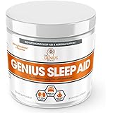 Genius Sleep AID – Smart Sleeping Pills &amp; Adrenal Fatigue Supplement, Natural Stress, Anxiety &amp; Insomnia Relief - Relaxation Enhancer and Mood Support w/Inositol, L-Theanine &amp; Glycine – 40 Capsules