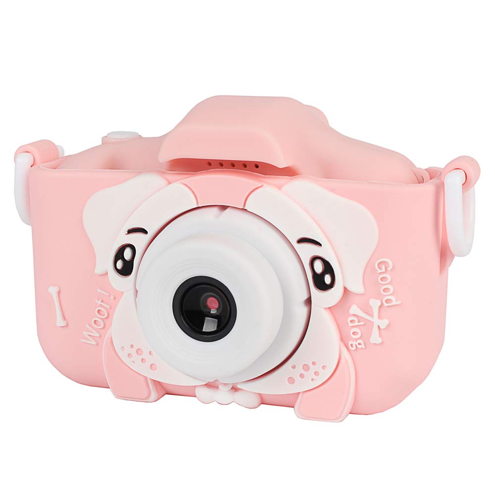 FeiWen Kids Digital Camera Children Cameras Toy 3-10 Year Old Boys Girls Perfect birthday (red)