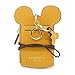 COCO LEE Chic Yellow Cute Travel PU Leather Student ID Card Holder Lanyard Neck Pouch Bag With Coin Wallet Purse for School Students Women Kids Teens Girls