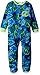 Peas & Carrots Boys' Big Micro Fleece Footed Blanket Sleeper, Sports, 4T