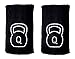 Quest Athletics Kettlebell Wrist Guard (Pair) - Crossfit WOD Training Arm Protector (Black)