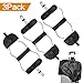 ONSON Bag Bungee, 3Pack Luggage Straps Suitcase Adjustable Belt Carry On Bungee Travel Accessories, Lightweight and Durable, Providing A Big Space for Trip