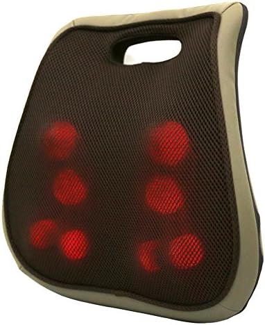 GESS Lumbar Support for Office Chair &amp;Car Shiatsu Back Massager Neck Shoulder Back Massage Pillow Cushion with Heat