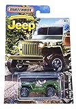 MATCHBOX LIMITED EDITION JEEP ANNIVERSARY EDITION GREEN 1943 JEEP WILLYS DIE-CAST