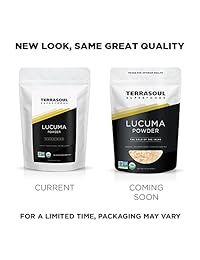 Superalimentos orgánicos Terrasoul, lúcuma en polvo