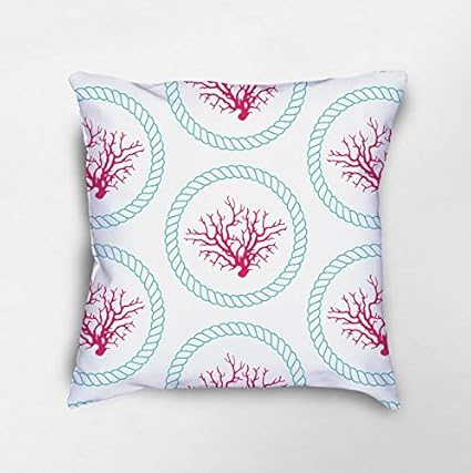 Amazon Com Georgia Barnard Coral Pillow Coral Throw Pillow Cases