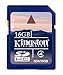 Kingston 16 GB Class 4 SDHC Flash Memory Card SD4/16GBET