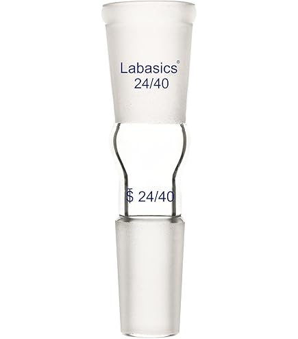 thumbnail image 2 of Stonylab Glass Hollow Stopper, 1-Pack Borosilicate Glass Penny Head Glass Hollow Stopper With Closed Bottom For 24/40 Outer Joint Glass 2 of 9