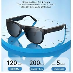 GS01 Smart Bluetooth Sunglasses, Audio Sunglasses