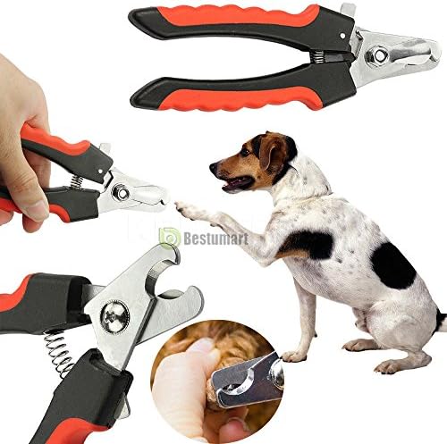 Armyshop Pet Dog Cat Claw Toe Nail Clipper Cutter Trimmer Grooming Scissor Shear Groomer