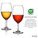 MICHLEY Unbreakable Wine Glasses, 100% Tritan Plastic Shatterproof Large Wine Glasses 20 oz, Set of 4