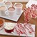 Wilton Peppermint-Flavored Candy Cane Candy Spoons, 4-Pack