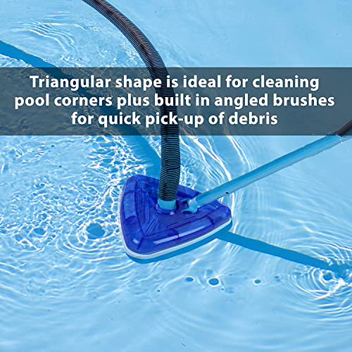 Greenco Swimming Pool Vacuum Head Pool Vacuum for Inground Pools