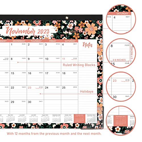 20222023 Desk Calendar 18 Months Extra Large Desk Calendar, 22" x 17