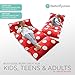Butterfly Craze Kid's Floor Pillow Bed Cover - Use as Nap Mat, Portable Toddler Bed Alternative for Sleepovers, Travel, Napping, or as a Lounger for Reading, Playing. Cover Only!