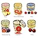 LA BELLEFÉE Fruity Scented Candles Gift Set, 6 x 2.5oz Natural Soy Travel Tin Candle with Fruit Fragrace (Berry, Peach, Cherry, Grapefruit, Tarocco Blood Orange, Fig Are Fragrant)thumb 3