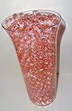 Water Storing Gel Deco Beads (Peach) -Create Custom Centerpiece Vase Fillers