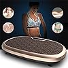 H-XH-Vibration-Power-Plates-Vibration-Plate-Machine-With-Bluetooth-Speaker-3-Program-Modes-120-Levels-Vibration-Fitness-Trainer-For-Weight-Loss-Body-Toning-300lb-Max-LoadSend-Massage-Shawl H-XH Vibration Power Plates, Vibration Plate Machine With Bluetooth Speaker, 3 Program Modes, 120 Levels, Vibration Fitness Trainer For Weight Loss & Body Toning, 300lb Max Load(Send Massage Shawl)
