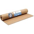 Brown Craft Paper Roll 30 inch Wide, 1800 inch Long, 1 Roll, Jumbo Roll for Eco Friendly Christmas Gift Wrapping Paper and Packing Paper, by Woodpeckers