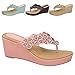 New Women Flip Flops Platform Thong Sandals Fashion Colors Wedge Heel Shoes SNJ SHOES