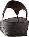 Fitflop Women's Lulu Superglitz Textile Sandal,Copper,9 M US