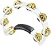 Rhythm Tech Tambourine, White, inch (RT1021)