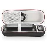 for Apple Dr. Dre Beats Pill+ Pill Plus Bluetooth Portable Wireless Speaker Hard Case Travel Carrying Storage Bag. Fits USB Cable and Wall Charger-Black
