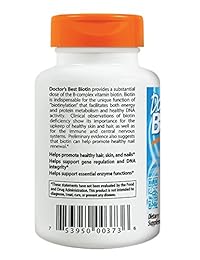 Doctor 's Best Biotin Suplemento, 120 count