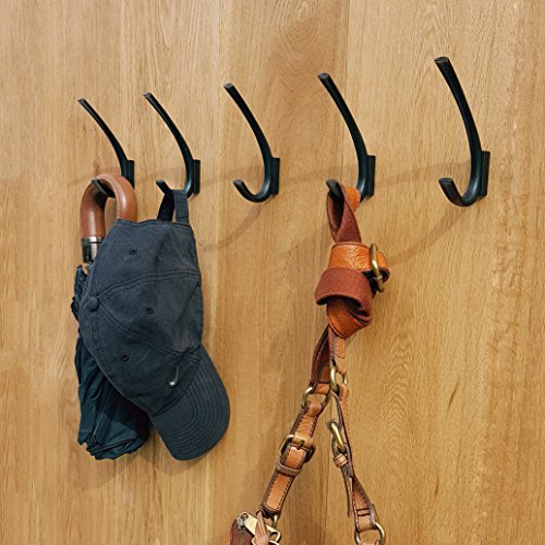 5 Pack Ambipolar Premium Heavy Duty Big Double Hooks