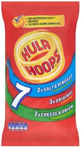 Assorted Hula Hoops 6x7x25g