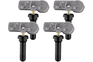 JSUENG TPMS Sensor GM, 315Mhz Tire Pressure Monitoring System Sensor Compatible for Chevy Silverado Buick Cadillac GMC Pontiac Saturn Saab Replaces 13581558 13586335 13598771 13598772 Set of 4