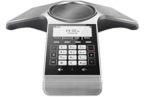 Yealink CP920 Conference IP Phone, 3.1-Inch Graphical Display. 802.11n Wi-Fi, 802.3af PoE, Power Adapter Included