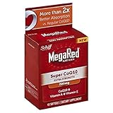 Megared Super COQ10 Extra Strength 200mg, 2 Packs of 40 Count, 80 Total Count