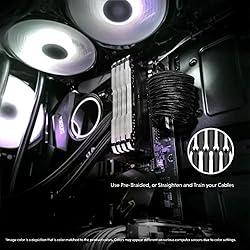 LINKUP - AVA 30cm PSU Cable Extension Sleeved