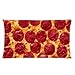 Funny Food Pillow Case - Popular 20x36 inch Two Sides Snack Shack Pizza Slice Rectangle Pillowcase