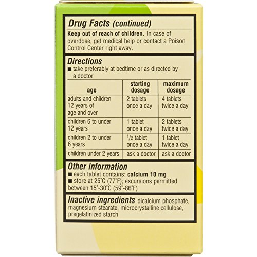 Senokot Regular Strength, 100 Tablets, Natural Vegetable Laxative