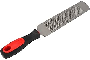 Hoof Rasp for Horse, 14in/33.5cm Steel Goats Hoof Rasp Knife Double-Sided Rough or Fine Teeth Design Farrier File Trimmers To