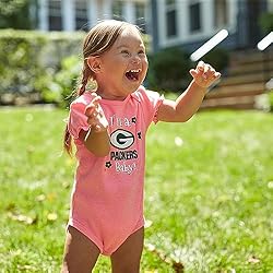 Gerber NFL Green Bay Packers 3 Pack Ruffle Sleeve