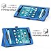 MoKo Case for Fire HD 8 2016 Tablet - Slim Folding Stand Cover with Auto Wake / Sleep for Amazon Fire HD 8 (Previous 6th Generation - 2016 Release ONLY), BLUE