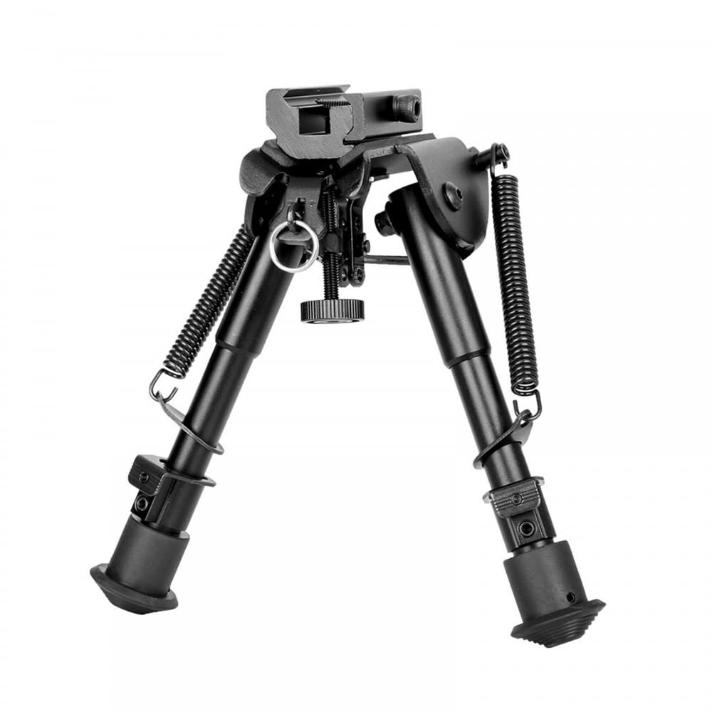 Tactical Bipod,Quick Release Bipod Extendable 6-9 inch w/Sling Mount & Adapter