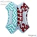 Ultimate Bandana Bib by Regaroo - Cotton Front & Fleece Back with Adjustable Snaps 0-24 Months (5 Pack Set)