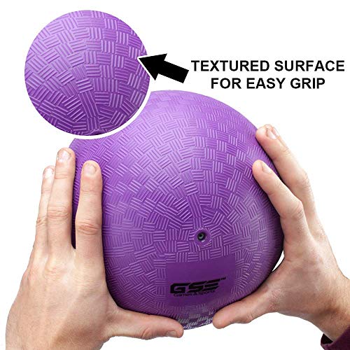 8.5inch/10inch Classic Inflatable Playground Balls (Several Colors Available) (Rainbow Ball, 8