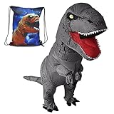 HEYMA T-Rex Costume Inflatable Dinosaur Costume Adult Halloween Inflatable Costume