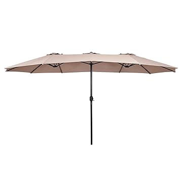 large umbrella with base