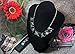 Jewelry Display Stand - Black Velvet Necklace Display Bust Holder 4.5 x 9 x 7 inches